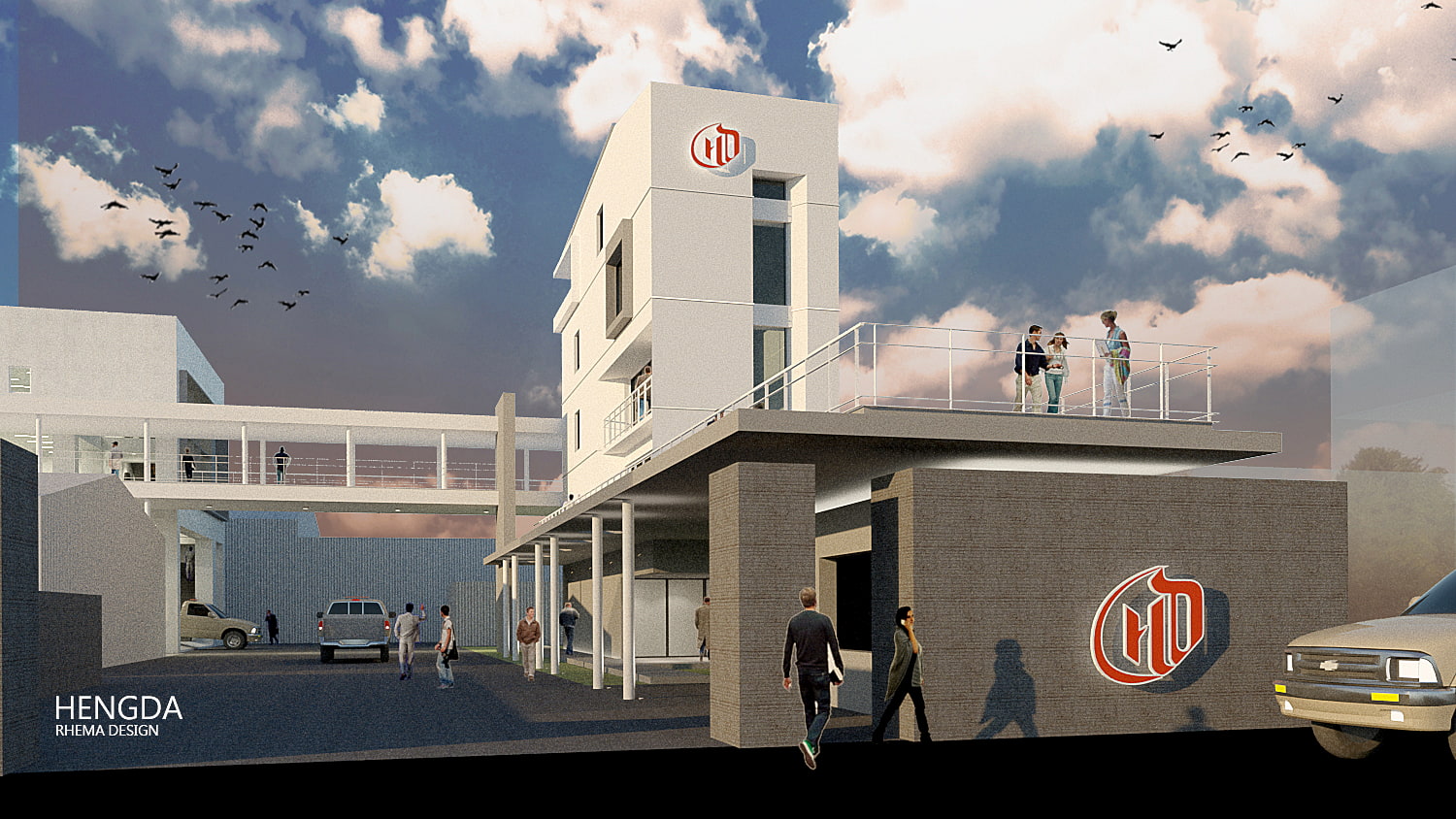 恆大實業廠房 專業室內設計推薦瑞嗎空間設計 企業廠辦設計首選